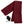 Maroon fleece heated scarf by ActionHeat, with visible AA battery pack and pocket.