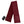 Maroon AA battery heated fleece scarf by ActionHeat, laying flat with a visible black battery pack and end pockets.