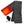 Dark gray fleece heated scarf by ActionHeat, showing a glowing orange heating element and an attached AA battery pack.