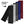 Heated fleece scarf by ActionHeat in black, light gray, dark gray, navy blue, and burgundy with end pockets.