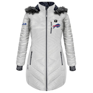 ActionHeat Buffalo Bills 5V Women's Long Puffer Battery Heated Jacket