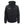 Black men's softshell battery heated jacket by ActionHeat, featuring a Denver Broncos logo, small 'A' logo, full-zip front, and hood.