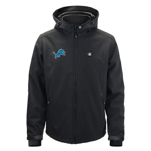 ActionHeat Detroit Lions 5V Men's Softshell Battery Heated Jacket