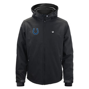 ActionHeat Indianapolis Colts 5V Men's Softshell Battery Heated Jacket