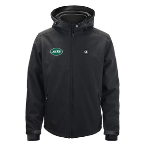 ActionHeat New York Jets 5V Men's Softshell Battery Heated Jacket