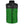 Men's colorblock puffer vest in black and green by ActionHeat, featuring an eagle logo and triangular symbol on the chest.