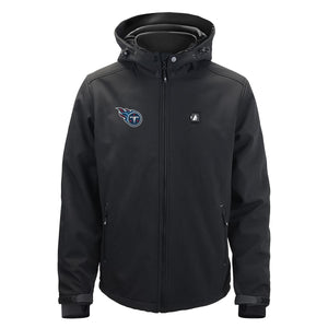 ActionHeat Tennessee Titans 5V Men's Softshell Battery Heated Jacket