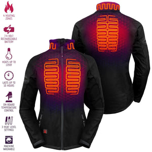 Aheata 7V Women's Softshell Battery Heated Jacket