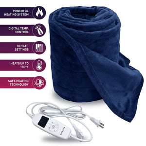 Aheata Heated Throw with Digital Controller