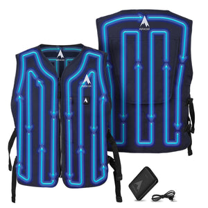 AlphaCool 5V Touch Button Circulatory Cooling Vest - Front
