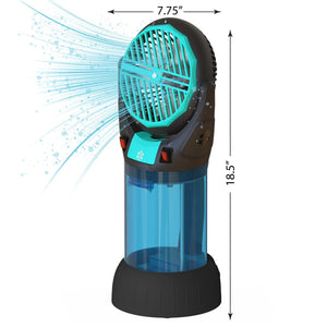AlphaCool CoolBurst XL High-Velocity Water Misting Fan