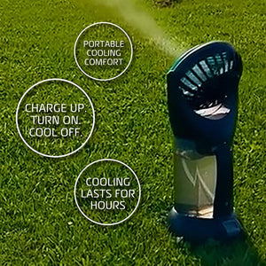 AlphaCool CoolBurst XL High-Velocity Water Misting Fan