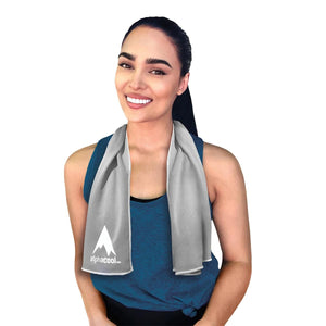 AlphaCool Mesh Instant Cooling Towel - Front