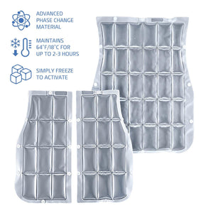AlphaCool Tundra Phase Change Cooling Vest - Extra Inserts