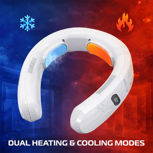 AlphaCool Wearable 3-Zone Neck Cooler & Heater - White