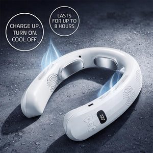 AlphaCool Wearable 3-Zone Neck Cooler & Heater - White