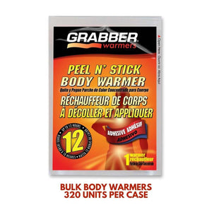 Bulk Grabber Peel N' Stick 12+ Hour Adhesive Warmers- 8 Cases, 320 Units