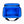 Blue soft-sided cooler by AO Coolers with an open lid showing the waterproof interior and black straps.