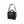 Dark gray and black soft cooler by AO Coolers, with a top handle, shoulder strap, and a front zippered pocket displaying the AO logo.