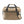 Tan 24-pack soft cooler by AO Coolers with black top handle and removable shoulder strap, front view.