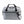 Gray 24-pack soft cooler by AO Coolers, featuring black straps, a top handle, side shoulder strap, and front logo.