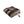 Beautyrest 100% Polyester Faux Tip Dye Long Fur Heated Throw - 50