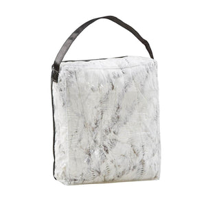 Beautyrest 100% Polyester Marble Faux Fur Heated Throw - 50"W x 70"L