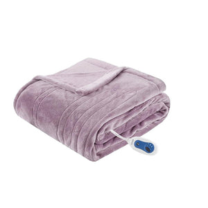 Beautyrest Heated Plush Throw - 60"W x 70"L