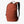 Rust-colored lightweight daypack by Bellroy with a minimalist design and black shoulder straps.