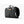 Dark gray fabric work bag by Bellroy with light gray handles, a shoulder strap, and a brown leather logo tag.