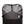 Grey and black backpack by Black Diamond with a roll-top closure, grid pattern, and white diamond logo.