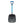 Black Diamond Evac 9 Shovel - Ultra Blue - Front