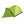 Green vestibule by Black Diamond, a lightweight tent extension with dark blue base trim, side view.