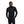 Black men's quarter-zip pullover by Black Diamond with a stand-up collar and zippered chest pocket, worn by a man.