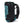 Teal and black ripstop backpack by Black Diamond with vest-style shoulder straps, mesh back, and a visible roll-top closure, shown from the side.