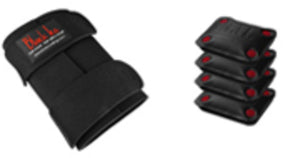 Black Ice CoolTherapy System - Knee Wrap (4 Pack)