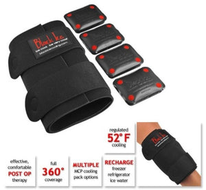 Black Ice CoolTherapy System - Knee Wrap (4 Pack)