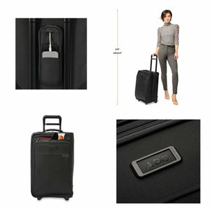 Briggs & Riley 22" Carry-On 2-Wheel Garment Bag - Black