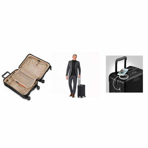 Briggs & Riley Domestic 22" Carry-On Spinner - Stealth