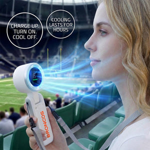 AlphaCool Denver Broncos Rechargeable Handheld Fan