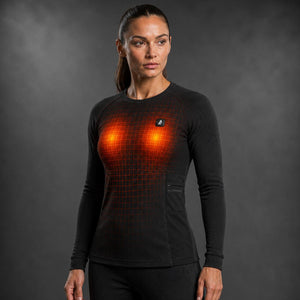 ActionHeat Pro Series+ Bluetooth Women's Heated Base Layer Shirt