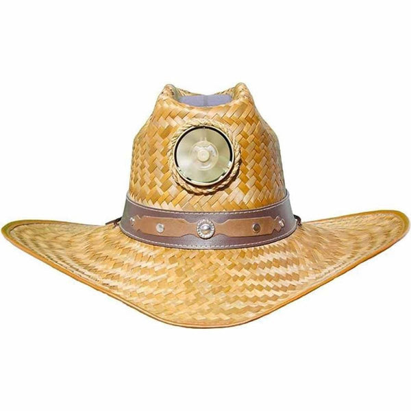 Kool Breeze Solar Fan Cowboy Hat - Front
