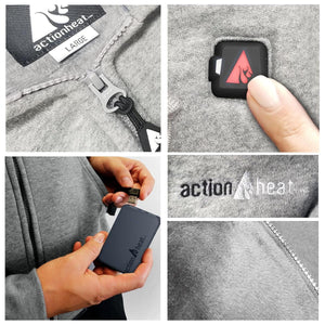ActionHeat 5V Heavyweight Battery Heated Hoodie