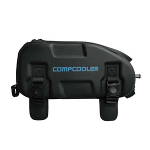 CompCooler Motorcyclist Tank Pack Solo Ice Cooling System 3.0L Bladder Flow Control - Black