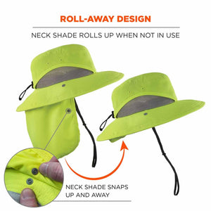 Ergodyne Chill-Its Ranger Hat with Neck Shade
