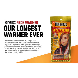 HotHands Portable & Packable Neck Warmer - 8 Pack/White