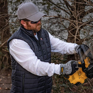 Dewalt Men's Heated Puffer Vest Kit - Black