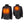 Dewalt Women's Heated Hybrid Jacket Kit - Black - Front