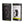 Black knee brace by DonJoy, visible on its retail packaging, which features close-ups and product details.