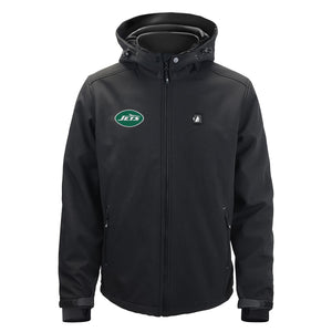 ActionHeat New York Jets 5V Men's Softshell Battery Heated Jacket